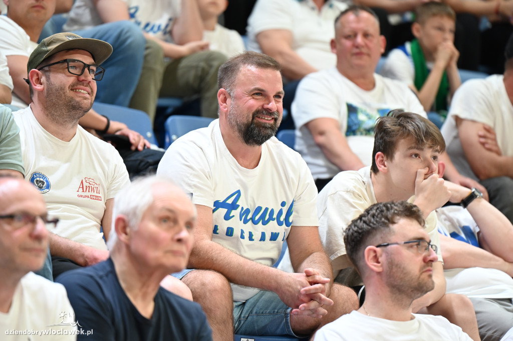 Kibice na meczu Anwil Włocławek vs. Legia Warszawa