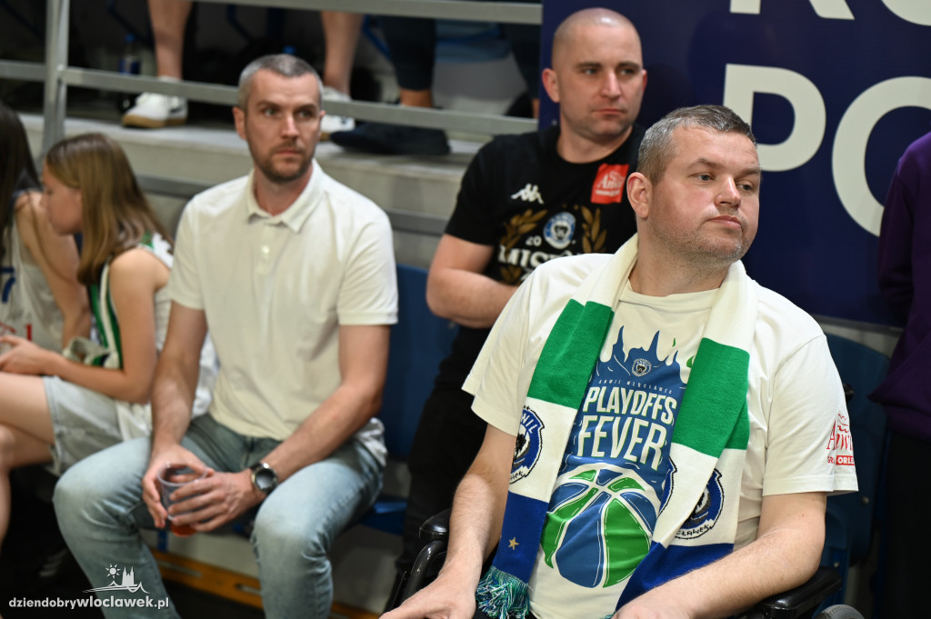 Kibice na meczu Anwil Włocławek vs. Legia Warszawa
