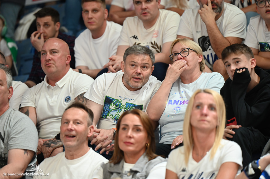 Kibice na meczu Anwil Włocławek vs. Legia Warszawa