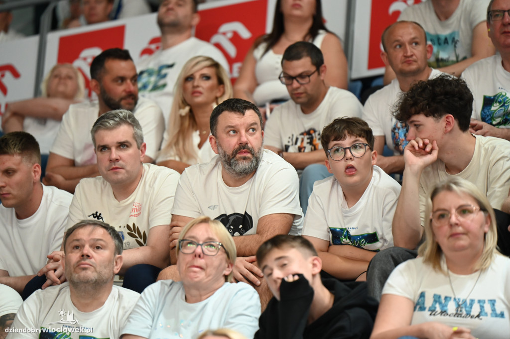 Kibice na meczu Anwil Włocławek vs. Legia Warszawa