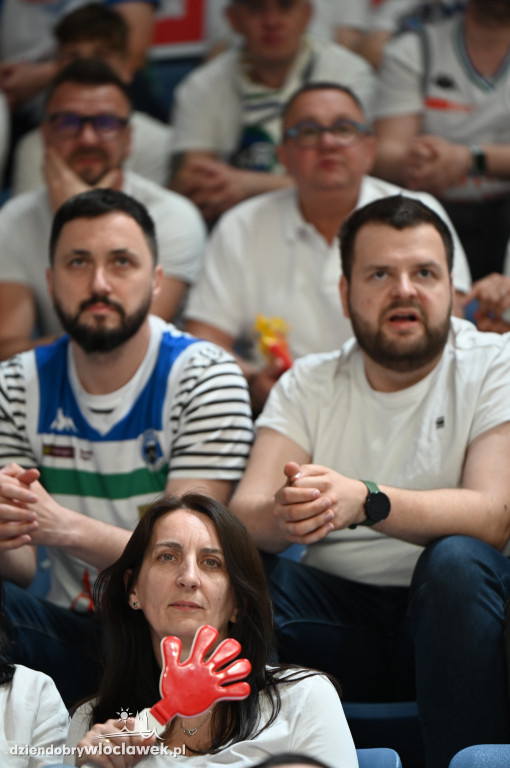 Kibice na meczu Anwil Włocławek vs. Legia Warszawa