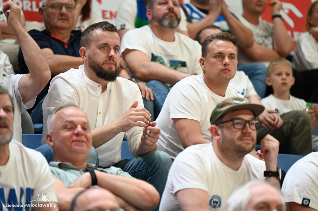 Kibice na meczu Anwil Włocławek vs. Legia Warszawa
