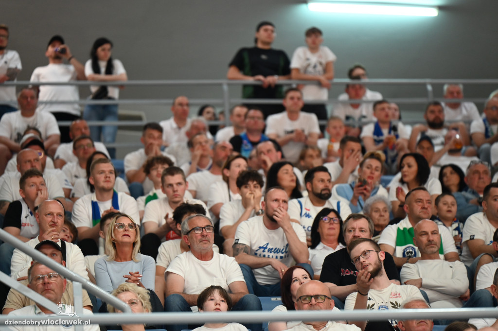 Kibice na meczu Anwil Włocławek vs. Legia Warszawa