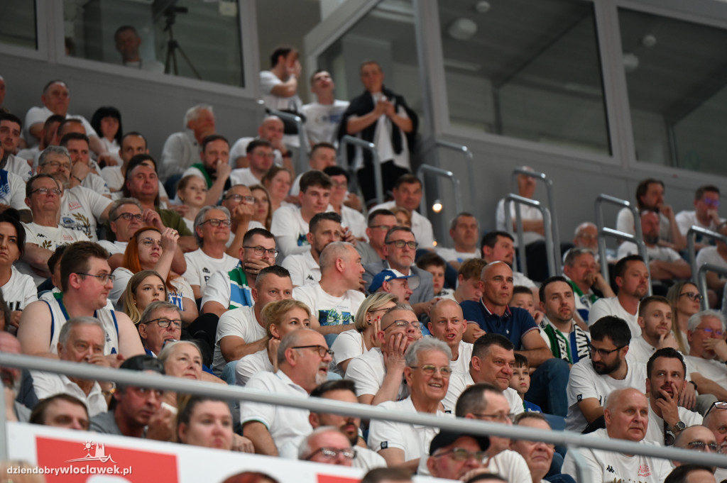 Kibice na meczu Anwil Włocławek vs. Legia Warszawa