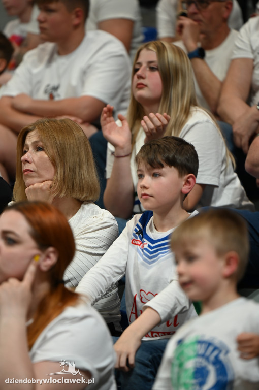 Kibice na meczu Anwil Włocławek vs. Legia Warszawa