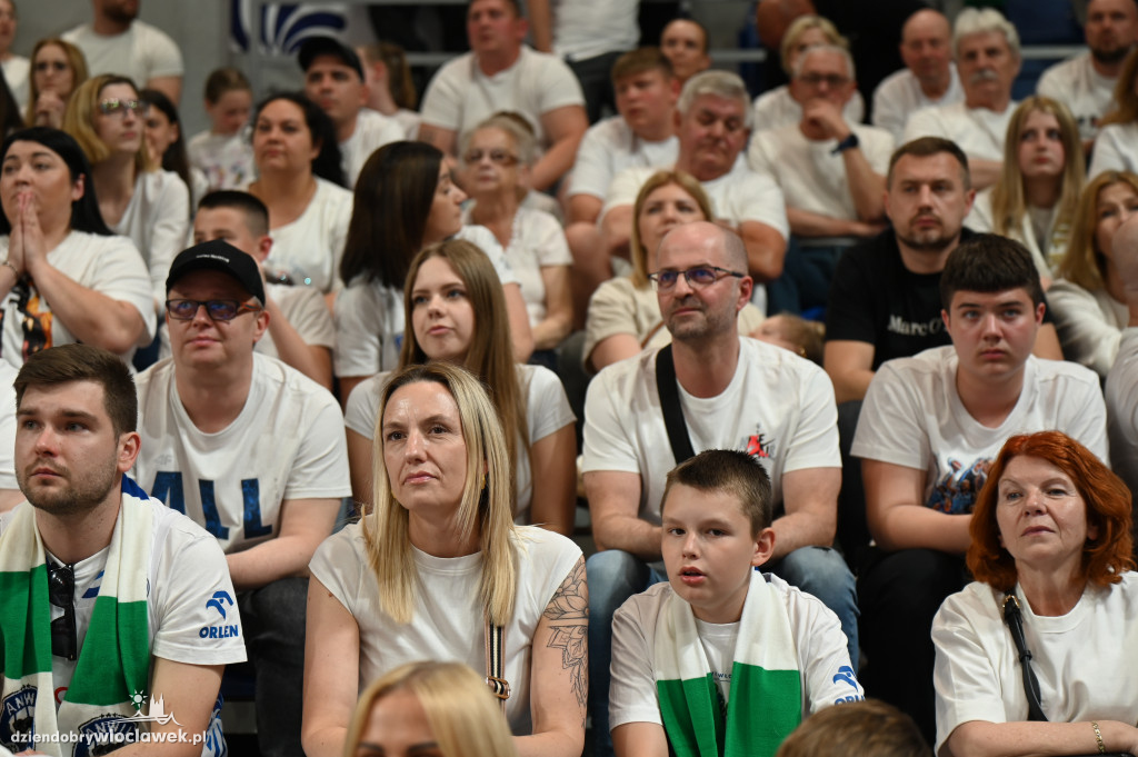 Kibice na meczu Anwil Włocławek vs. Legia Warszawa
