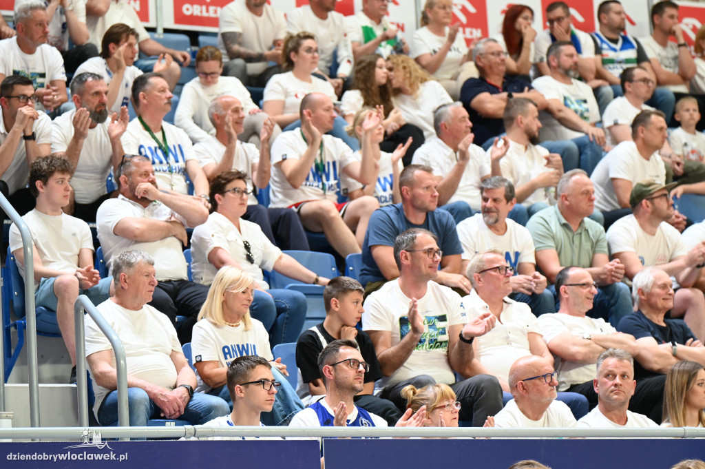 Kibice na meczu Anwil Włocławek vs. Legia Warszawa