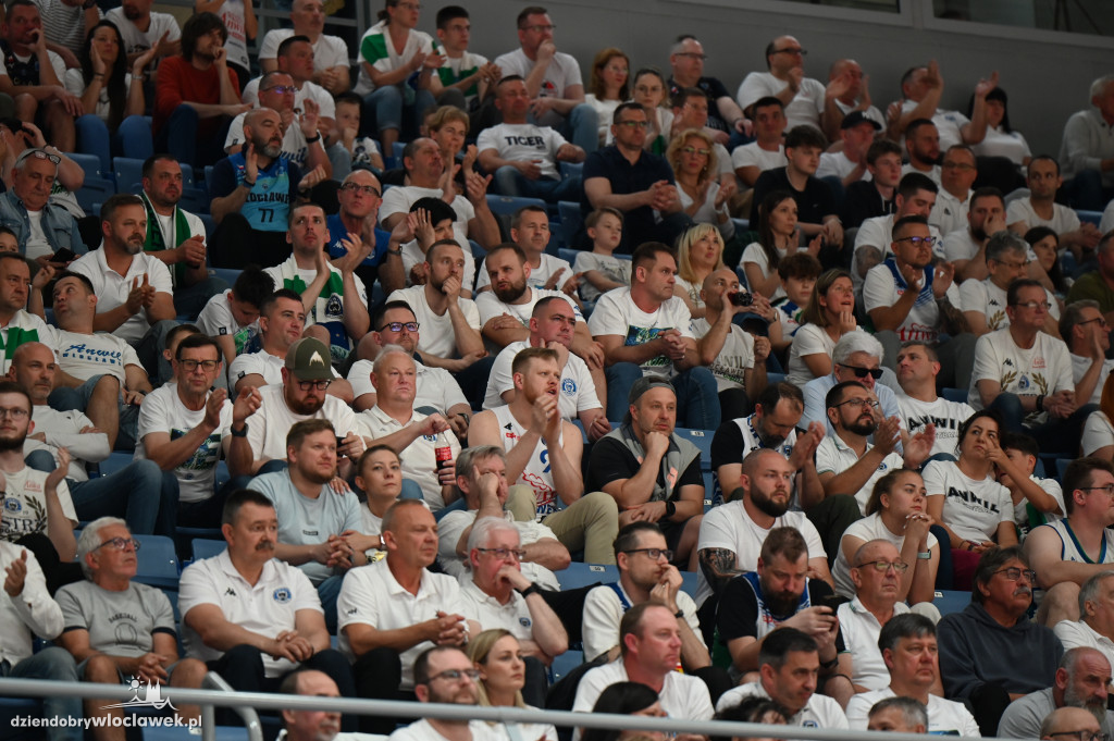 Kibice na meczu Anwil Włocławek vs. Legia Warszawa