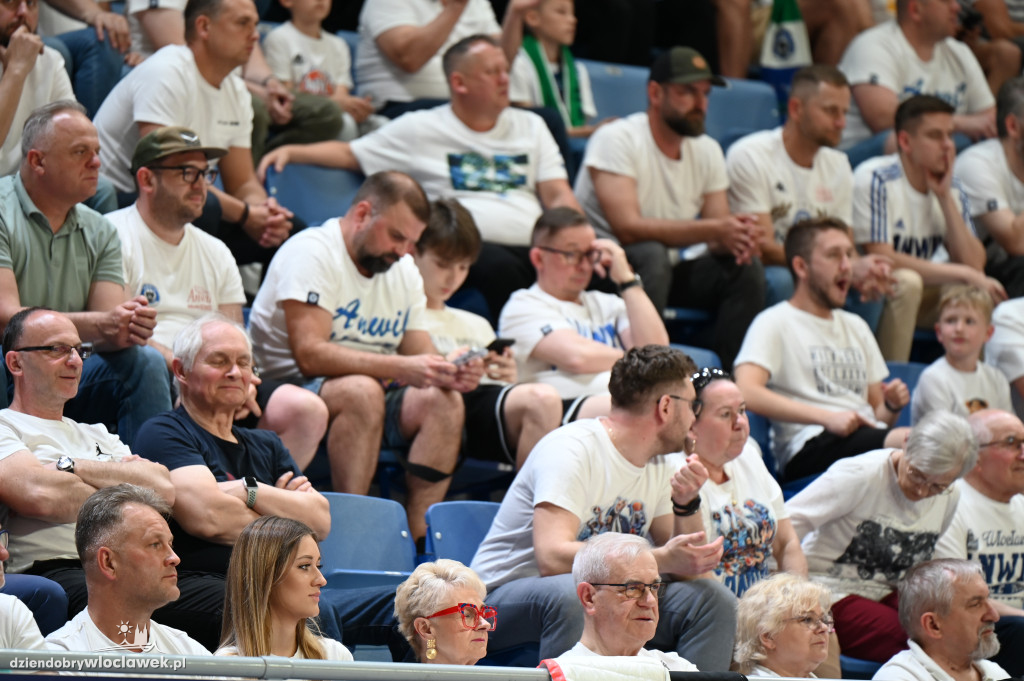 Kibice na meczu Anwil Włocławek vs. Legia Warszawa