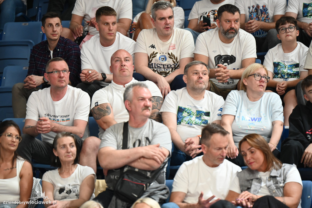 Kibice na meczu Anwil Włocławek vs. Legia Warszawa