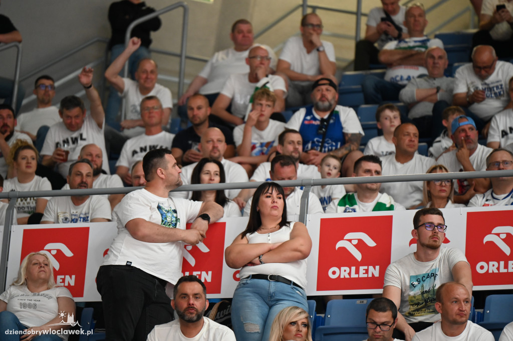 Kibice na meczu Anwil Włocławek vs. Legia Warszawa