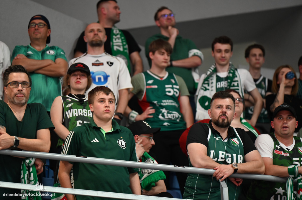Kibice na meczu Anwil Włocławek vs. Legia Warszawa