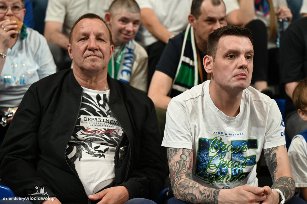 Kibice na meczu Anwil Włocławek vs. Legia Warszawa
