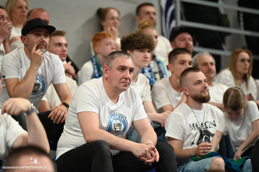 Kibice na meczu Anwil Włocławek vs. Legia Warszawa