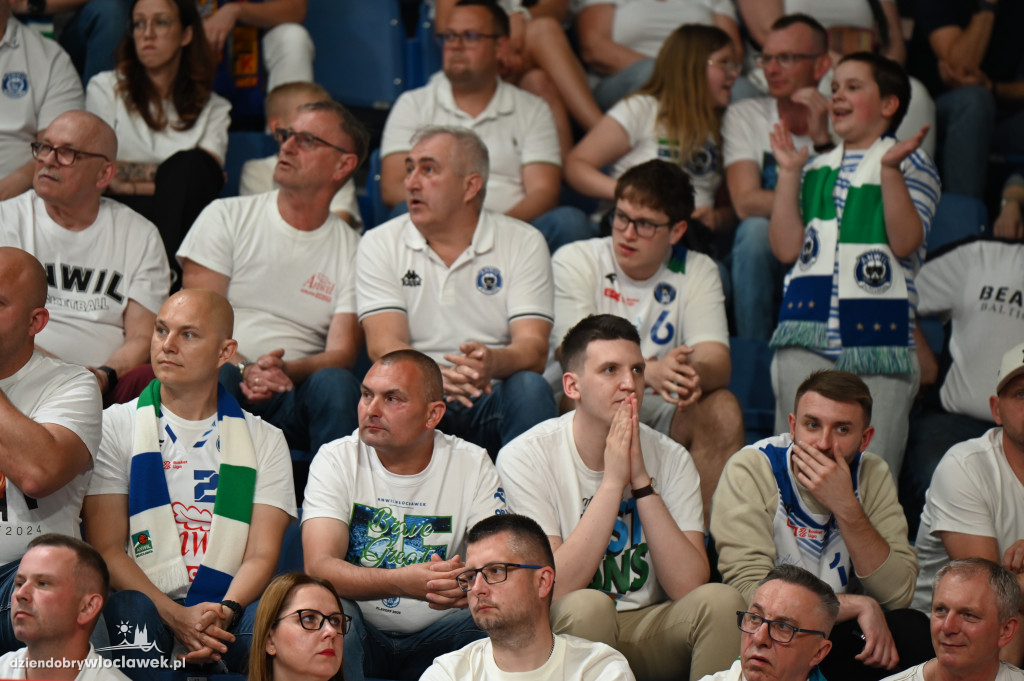 Kibice na meczu Anwil Włocławek vs. Legia Warszawa