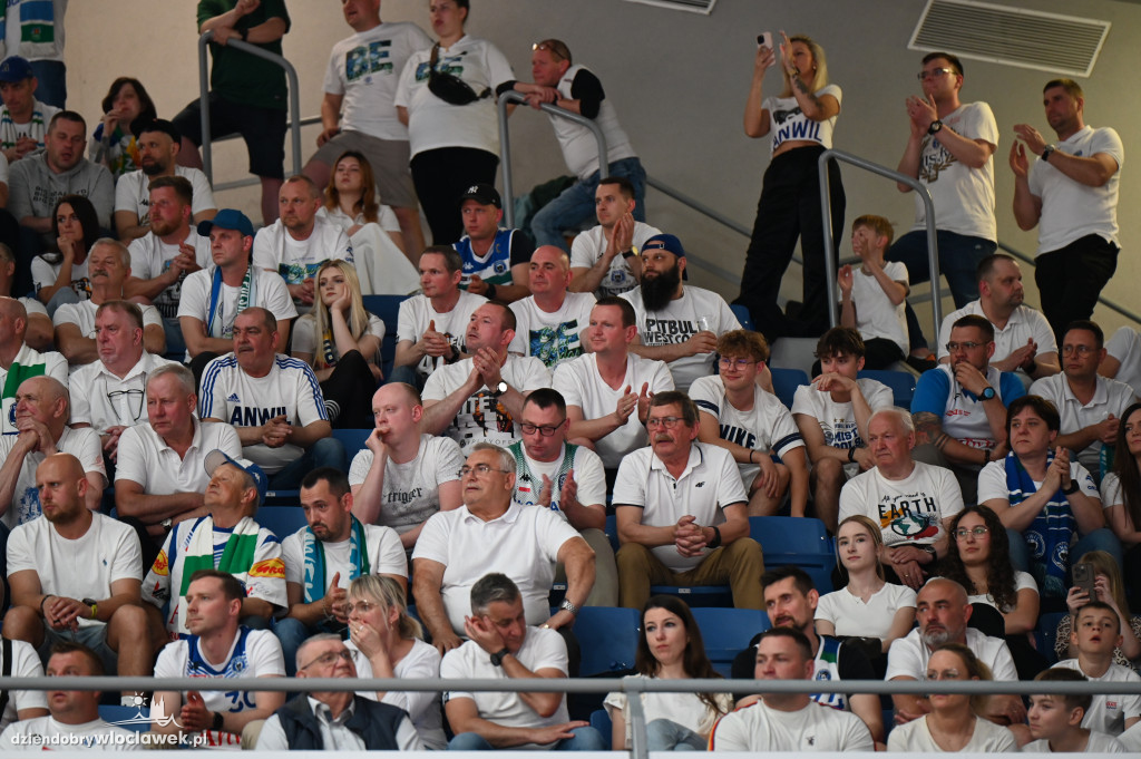 Kibice na meczu Anwil Włocławek vs. Legia Warszawa