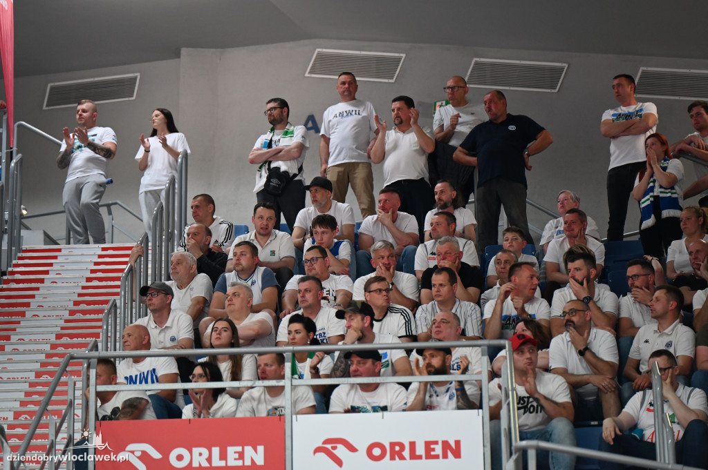 Kibice na meczu Anwil Włocławek vs. Legia Warszawa