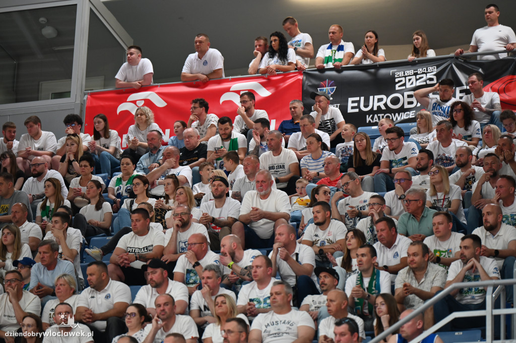 Kibice na meczu Anwil Włocławek vs. Legia Warszawa