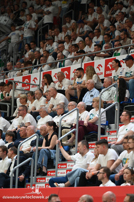 Kibice na meczu Anwil Włocławek vs. Legia Warszawa