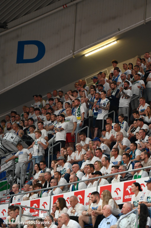 Kibice na meczu Anwil Włocławek vs. Legia Warszawa