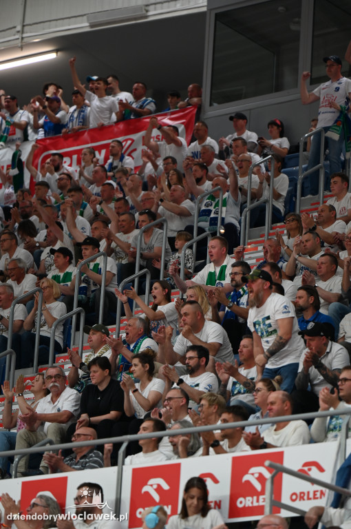 Kibice na meczu Anwil Włocławek vs. Legia Warszawa