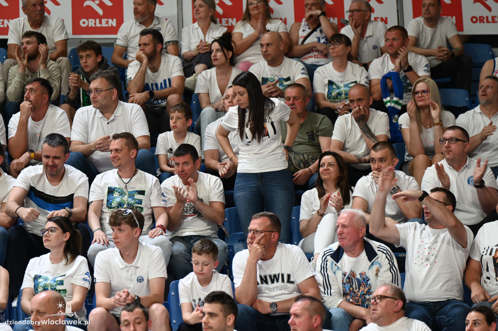 Kibice na meczu Anwil Włocławek vs. Legia Warszawa