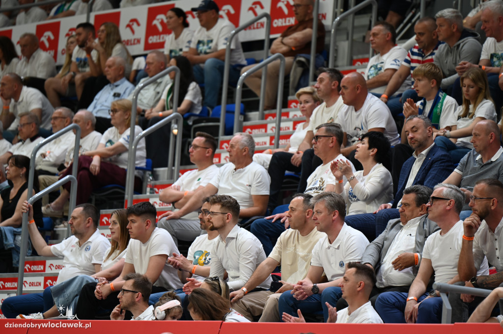 Kibice na meczu Anwil Włocławek vs. Legia Warszawa