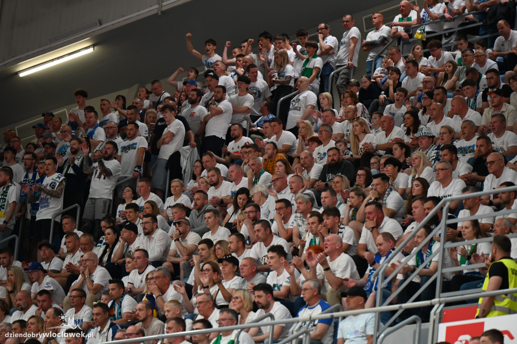 Kibice na meczu Anwil Włocławek vs. Legia Warszawa
