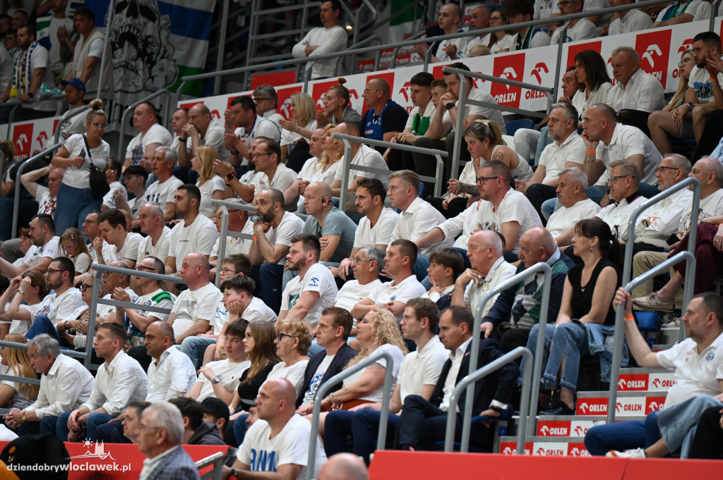 Kibice na meczu Anwil Włocławek vs. Legia Warszawa