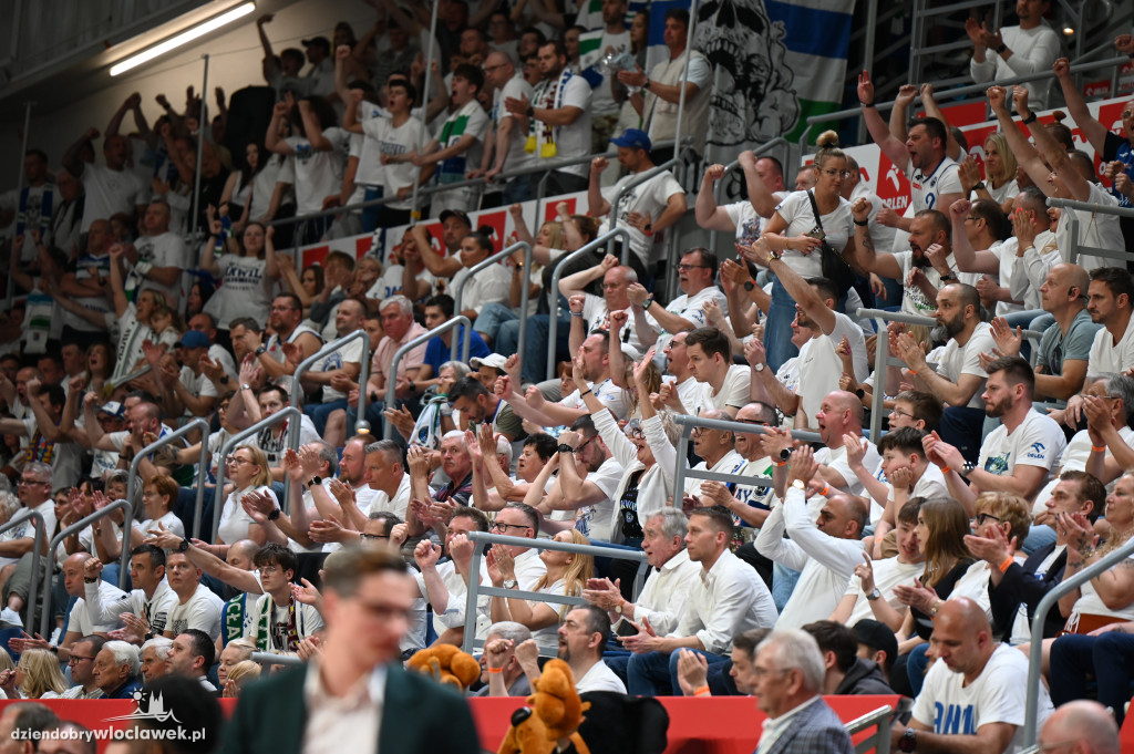 Kibice na meczu Anwil Włocławek vs. Legia Warszawa