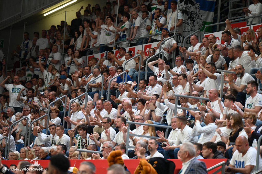 Kibice na meczu Anwil Włocławek vs. Legia Warszawa