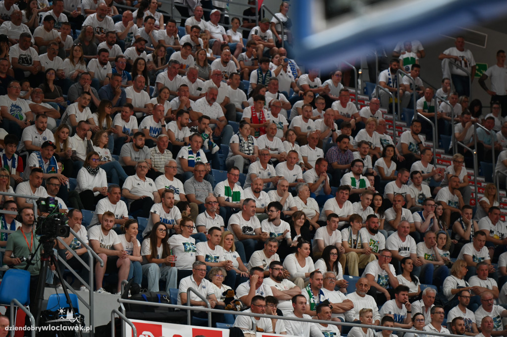 Kibice na meczu Anwil Włocławek vs. Legia Warszawa