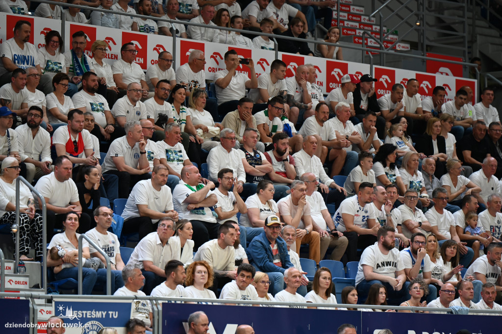 Kibice na meczu Anwil Włocławek vs. Legia Warszawa