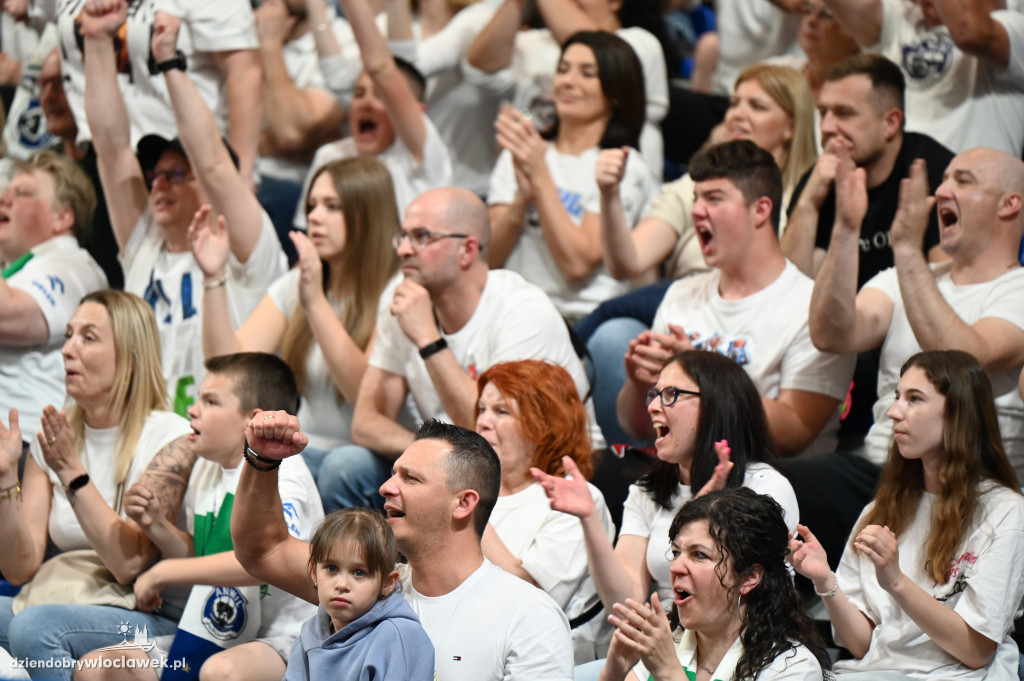 Kibice na meczu Anwil Włocławek vs. Legia Warszawa