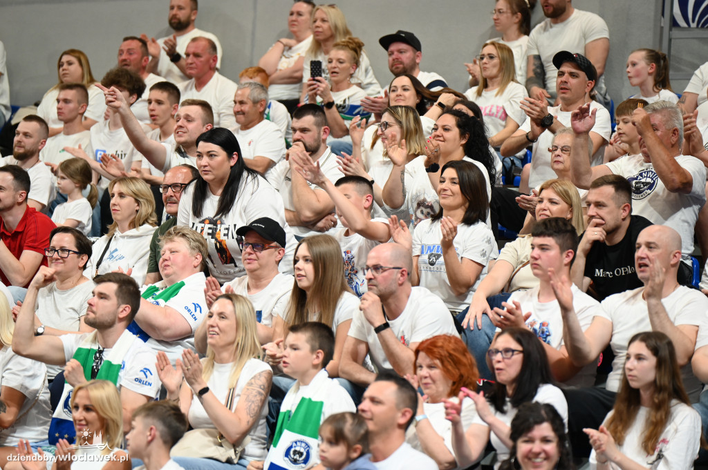 Kibice na meczu Anwil Włocławek vs. Legia Warszawa