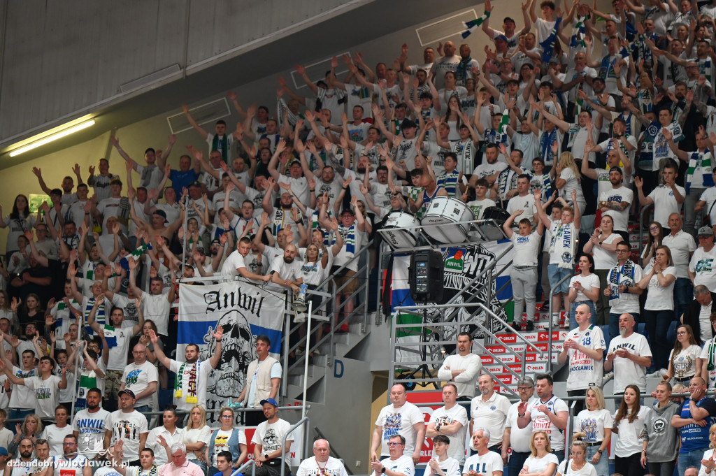 Kibice na meczu Anwil Włocławek vs. Legia Warszawa