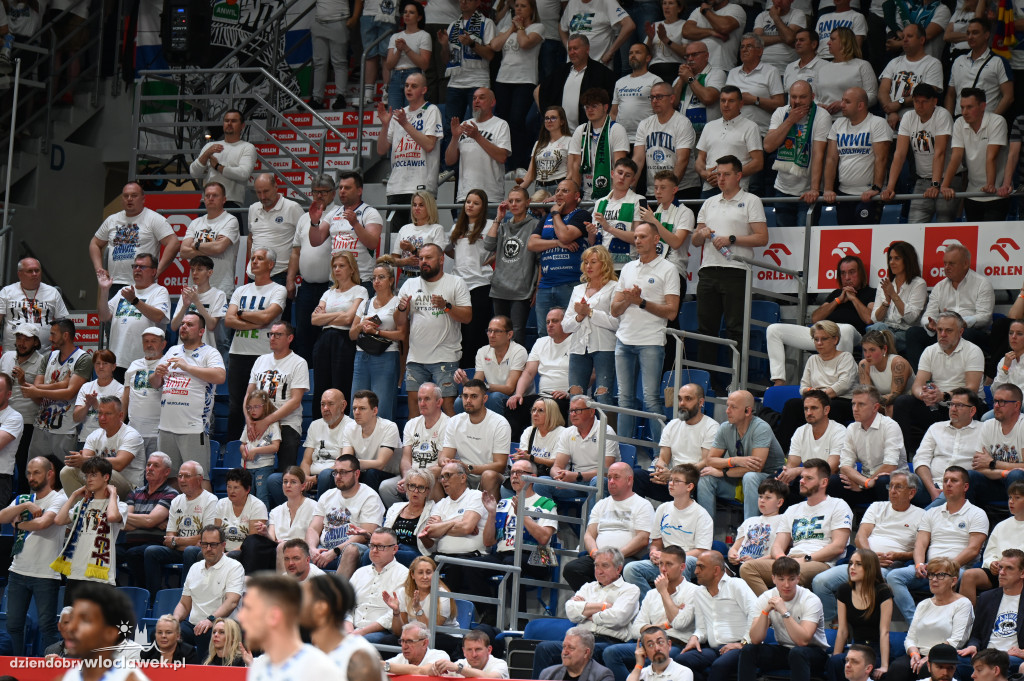 Kibice na meczu Anwil Włocławek vs. Legia Warszawa