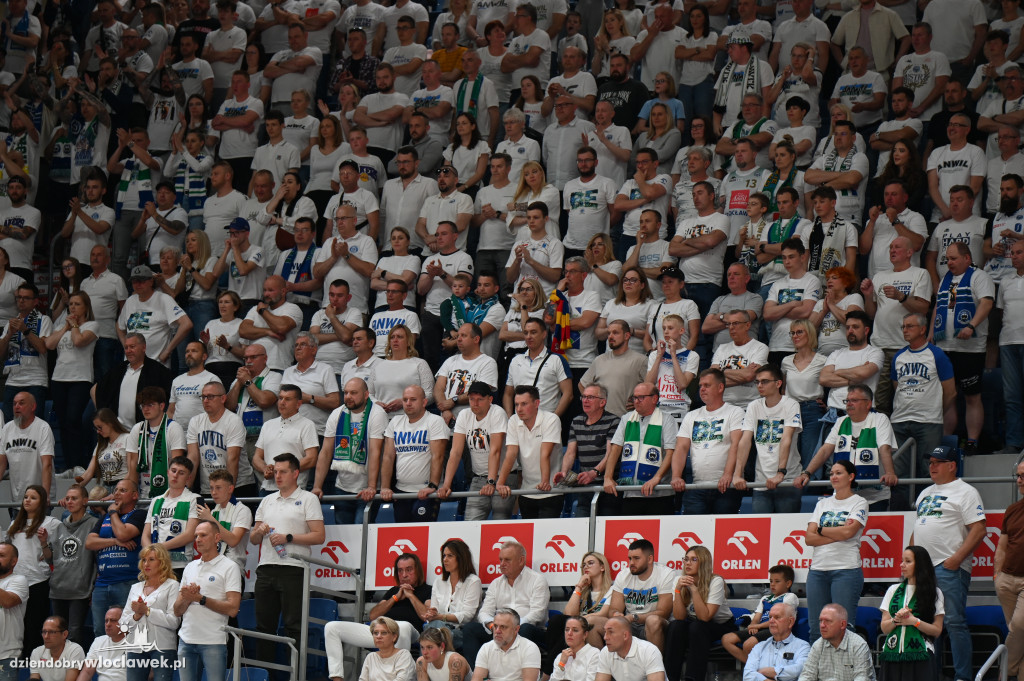 Kibice na meczu Anwil Włocławek vs. Legia Warszawa