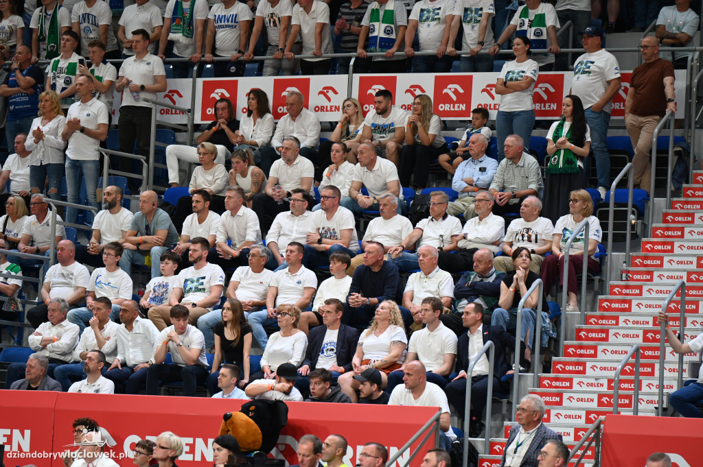 Kibice na meczu Anwil Włocławek vs. Legia Warszawa