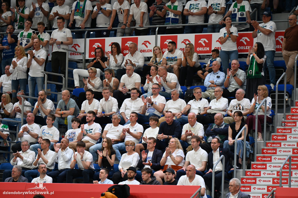 Kibice na meczu Anwil Włocławek vs. Legia Warszawa