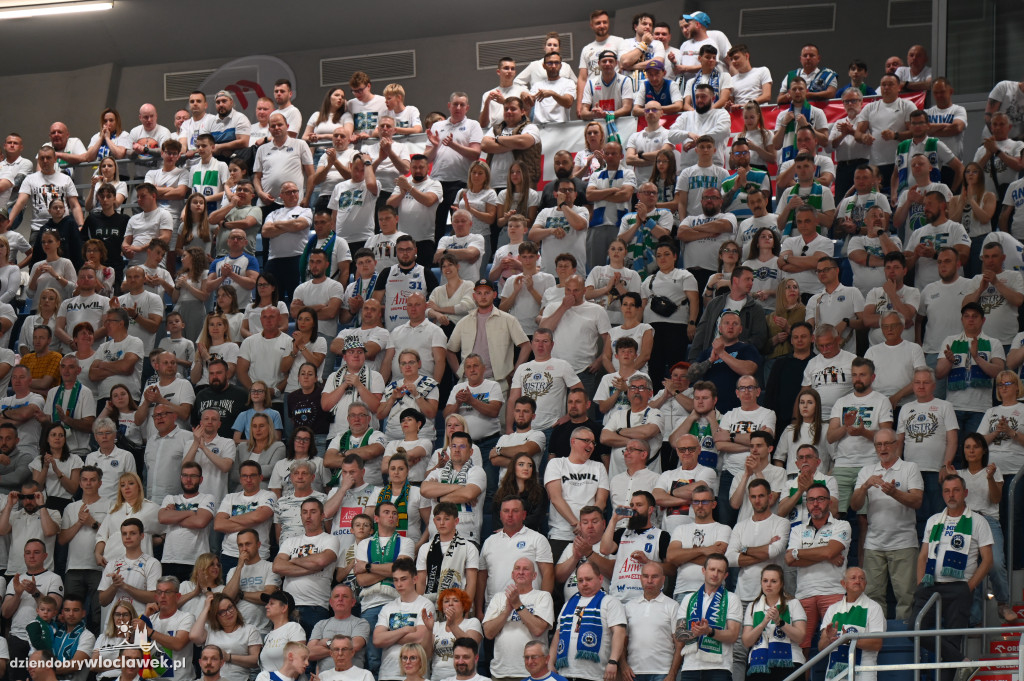 Kibice na meczu Anwil Włocławek vs. Legia Warszawa