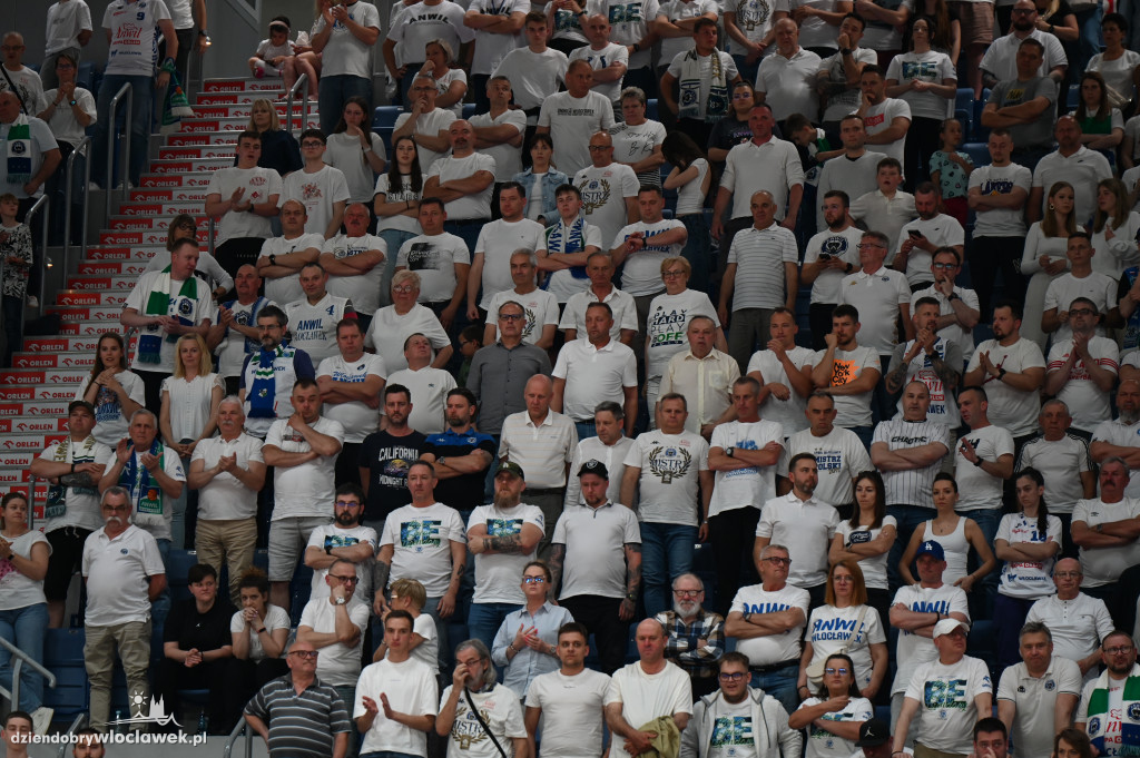 Kibice na meczu Anwil Włocławek vs. Legia Warszawa