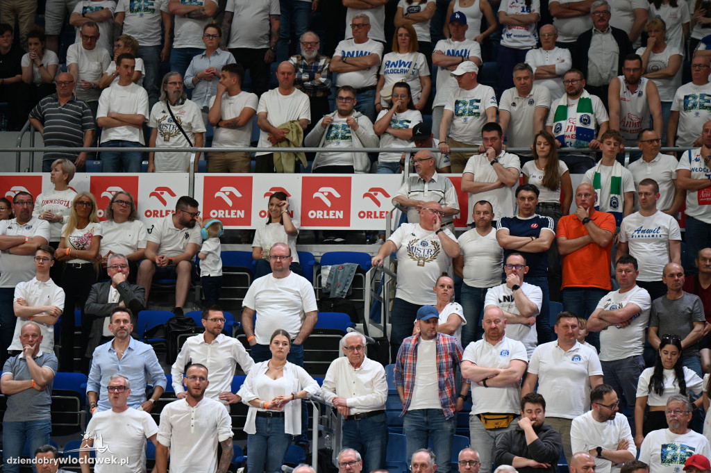 Kibice na meczu Anwil Włocławek vs. Legia Warszawa