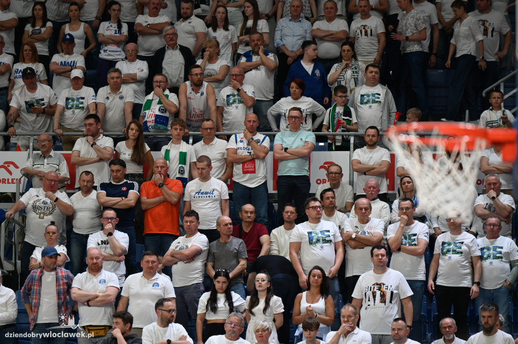 Kibice na meczu Anwil Włocławek vs. Legia Warszawa