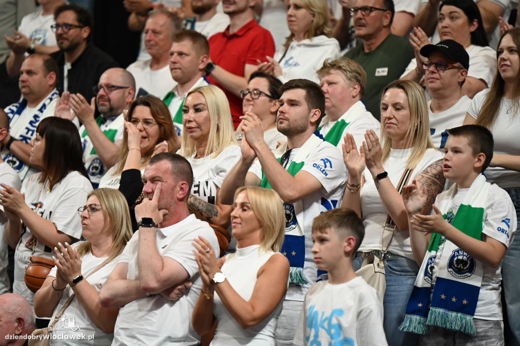 Kibice na meczu Anwil Włocławek vs. Legia Warszawa