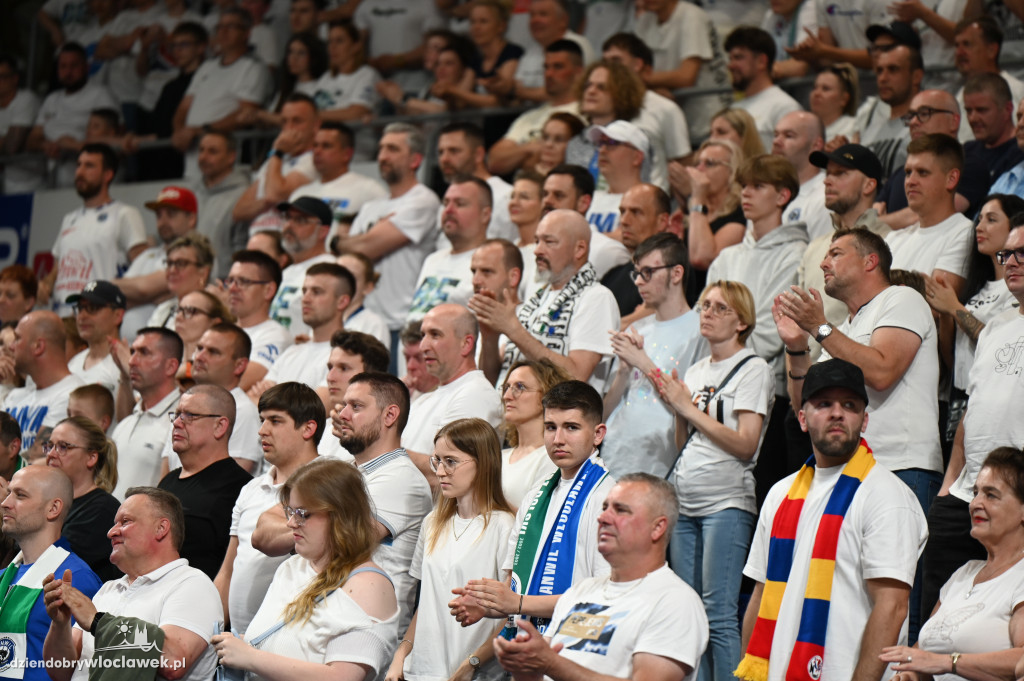 Kibice na meczu Anwil Włocławek vs. Legia Warszawa