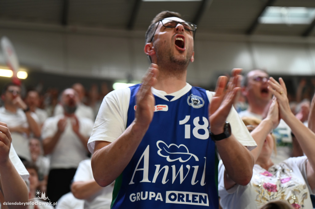 Kibice na meczu Anwil Włocławek vs. Legia Warszawa