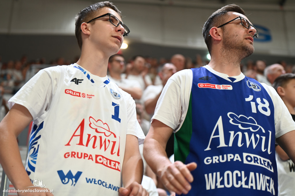 Kibice na meczu Anwil Włocławek vs. Legia Warszawa