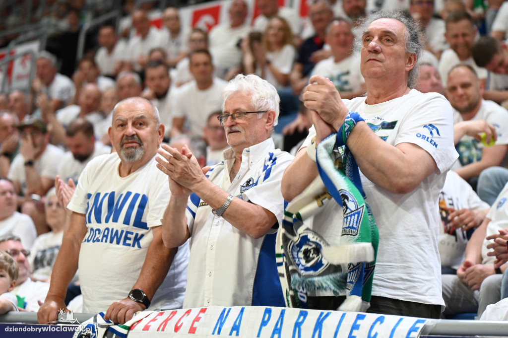 Kibice na meczu Anwil Włocławek vs. Legia Warszawa