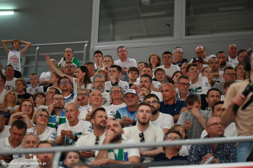 Kibice na meczu Anwil Włocławek vs. Legia Warszawa